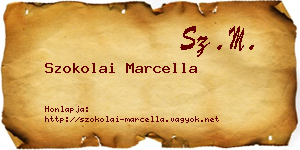 Szokolai Marcella névjegykártya